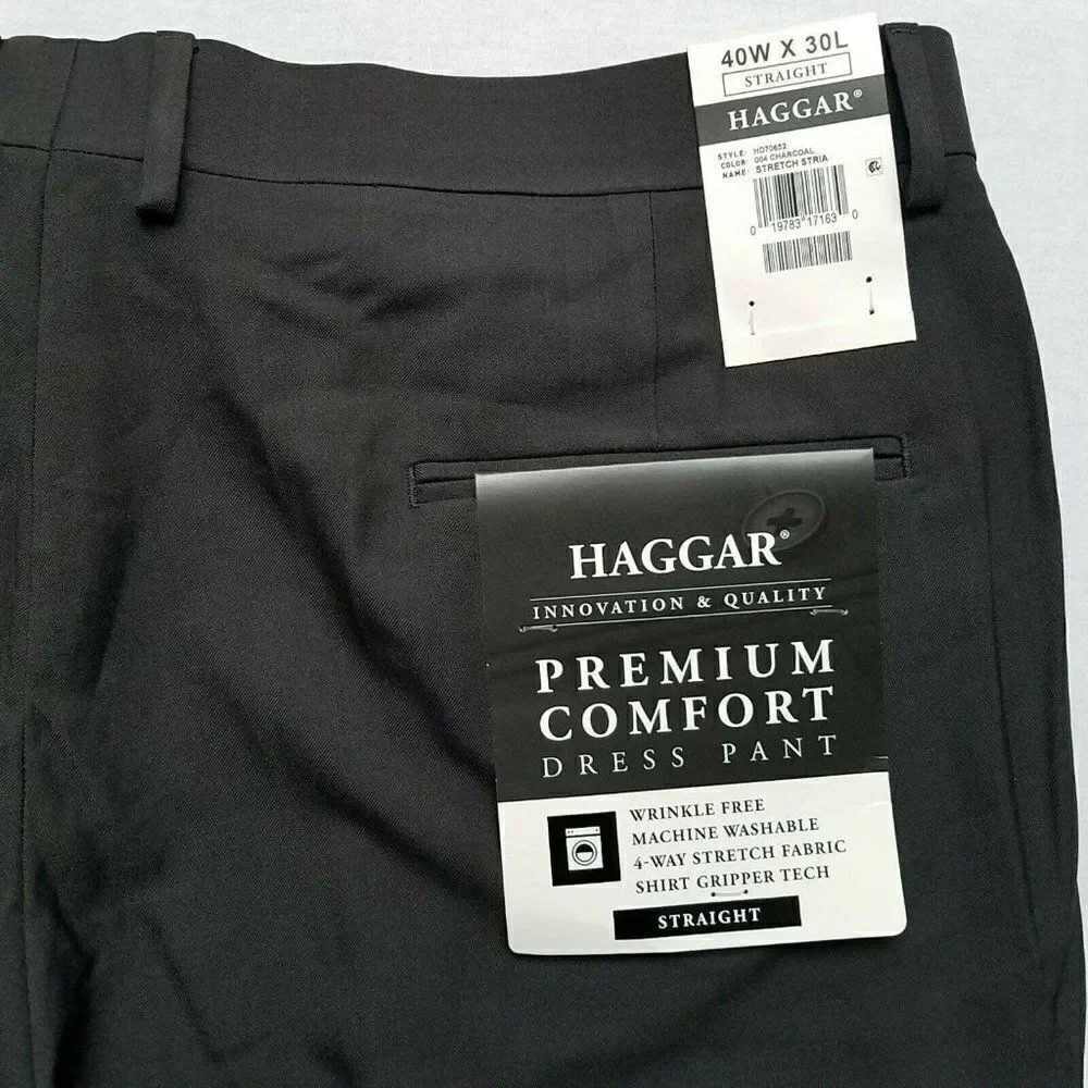 HAGGAR Active Series Dress Pants. 40/30